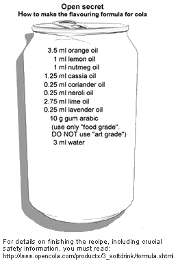 INGREDIENTI OPEN COLA